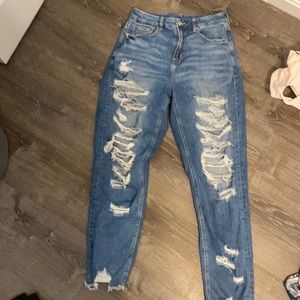 American eagle curvy mom jean